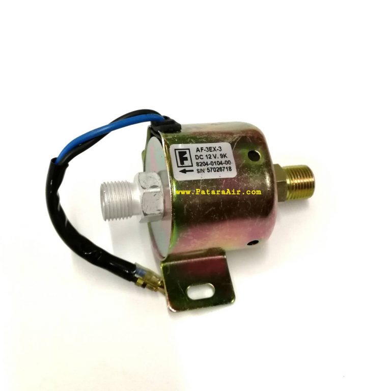 โซลินอยด์ ตู้หลัง เกลียว 3/8 โอริง 12V. AC ORing Solenoid Valve (Rear