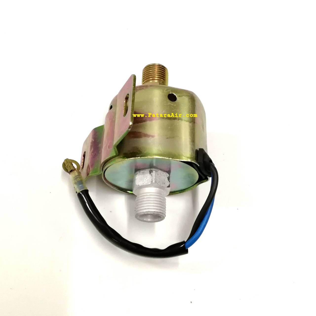 โซลินอยด์ ตู้หลัง เกลียว 3/8 โอริง 12V. AC ORing Solenoid Valve (Rear