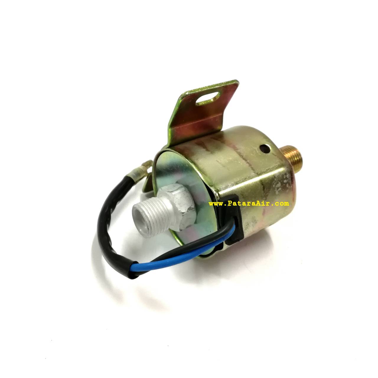 โซลินอยด์ ตู้หลัง เกลียว 3/8 โอริง 12V. AC ORing Solenoid Valve (Rear