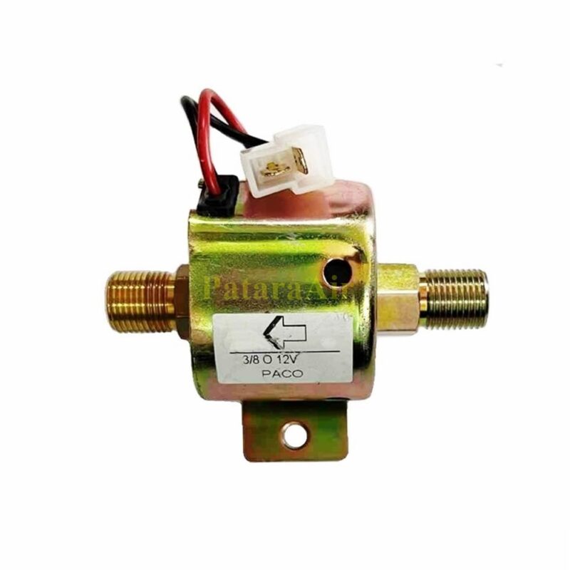 โซลินอยด์ ตู้หลัง เกลียว 3/8 โอริง 12V. AC ORing Solenoid Valve (Rear
