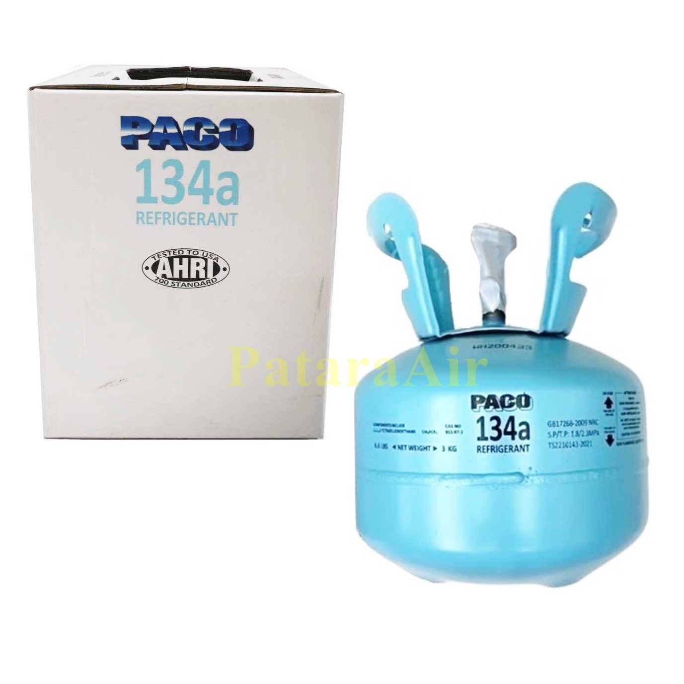 น้ำยาแอร์ R134a ขนาดบรรจุ 3 kg Paco (2)